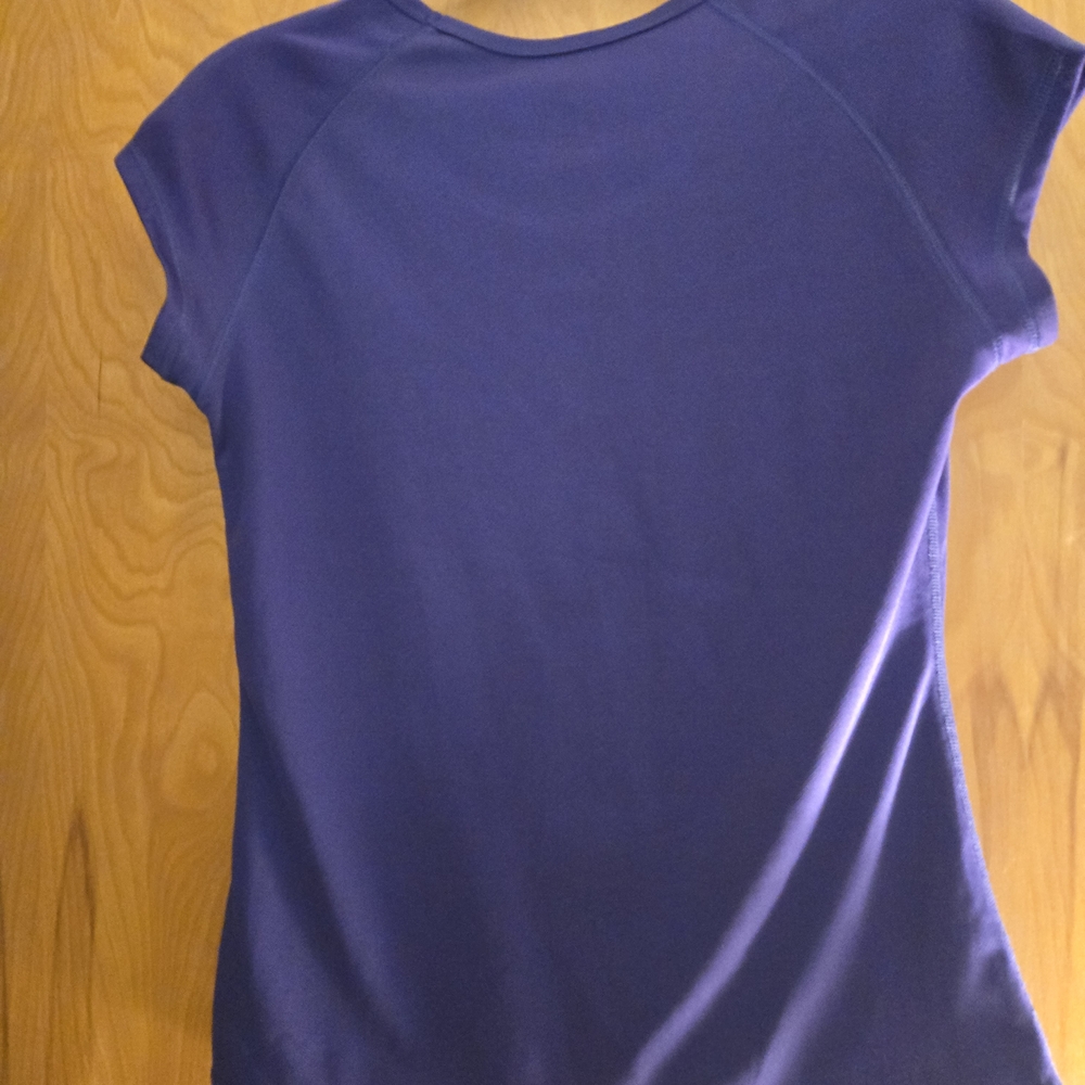 Champion Women's Short Sleeve Tee in Purple